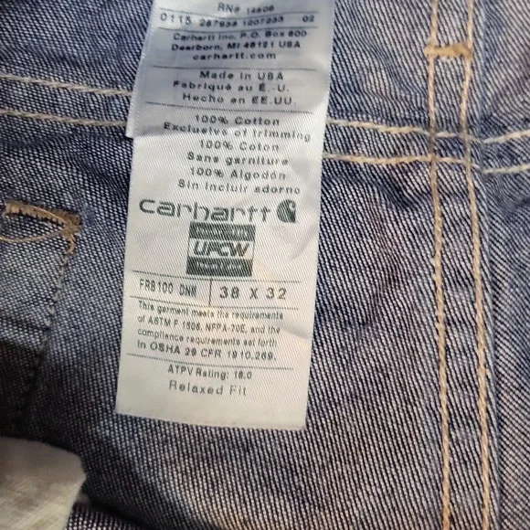 Carhartt FR jeans - Picture 4 of 5